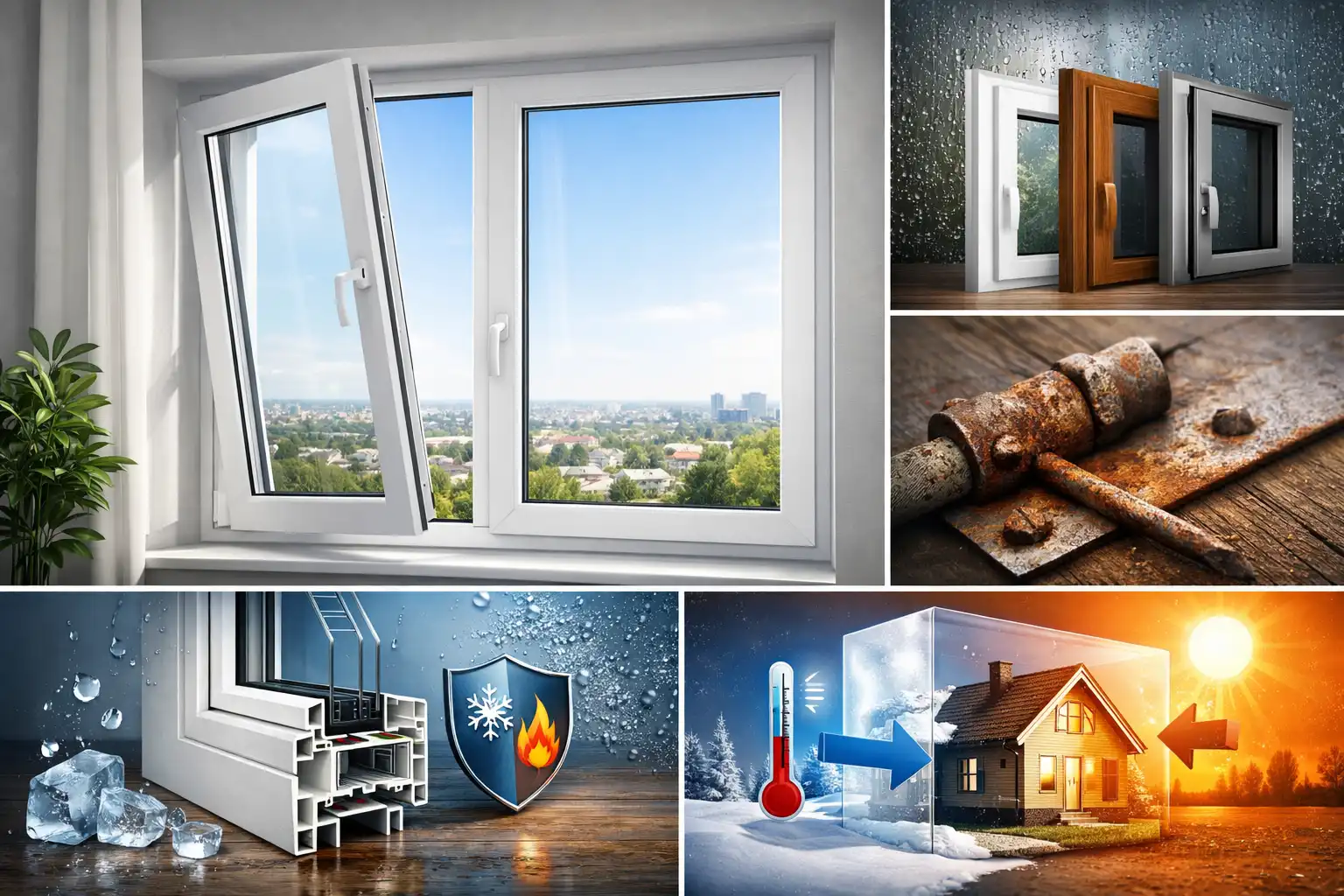 Upvc شبابيك – الدليل الكامل لاختيار أفضل شبابيك عزل في مصر لو بتدور على أفضل حل للشبابيك يجمع بين العزل، الشكل، وقلة الصيانة، يبقى أكيد سمعت عن upvc شبابيك  النوع ده بقى من أكتر الحلول انتشارًا في مصر حاليًا، وده بسبب مميزاته العملية اللي بتخليه يتفوق على الخشب والألومنيوم في كتير من الحالات 