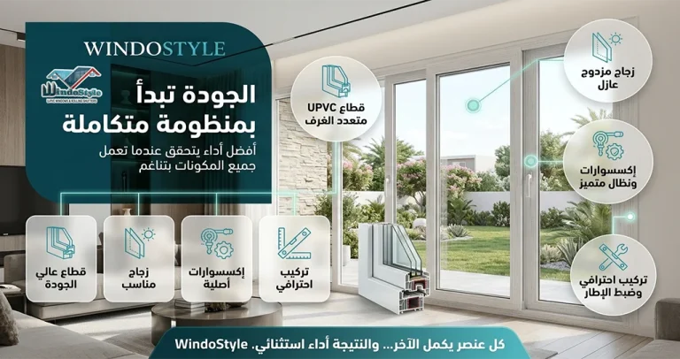 مميزات شبابيك PVC في مصر | لماذا أصبحت الخيار الأفضل 10 تكمن مميزات شبابيك PVC في أنها تقدم حلولًا مرنة تناسب احتياجات المنازل الحديثة، بداية من تنوع أنظمة التشغيل، مرورًا بإمكانية اختيار أنواع الزجاج والألوان والإكسسوارات، وصولًا إلى تنفيذ المقاسات الخاصة والتصميمات المختلفة