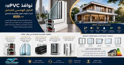 الاستثمار في نوافذ uPVC عالية الجودة ليس مجرد مظهر جمالي وعصري لمنزلك، بل هو قرار اقتصادي وهندسي مستدام  فهذه النوافذ تمثل خط الدفاع الأول الذي يحمي عائلتك من تقلبات الطقس