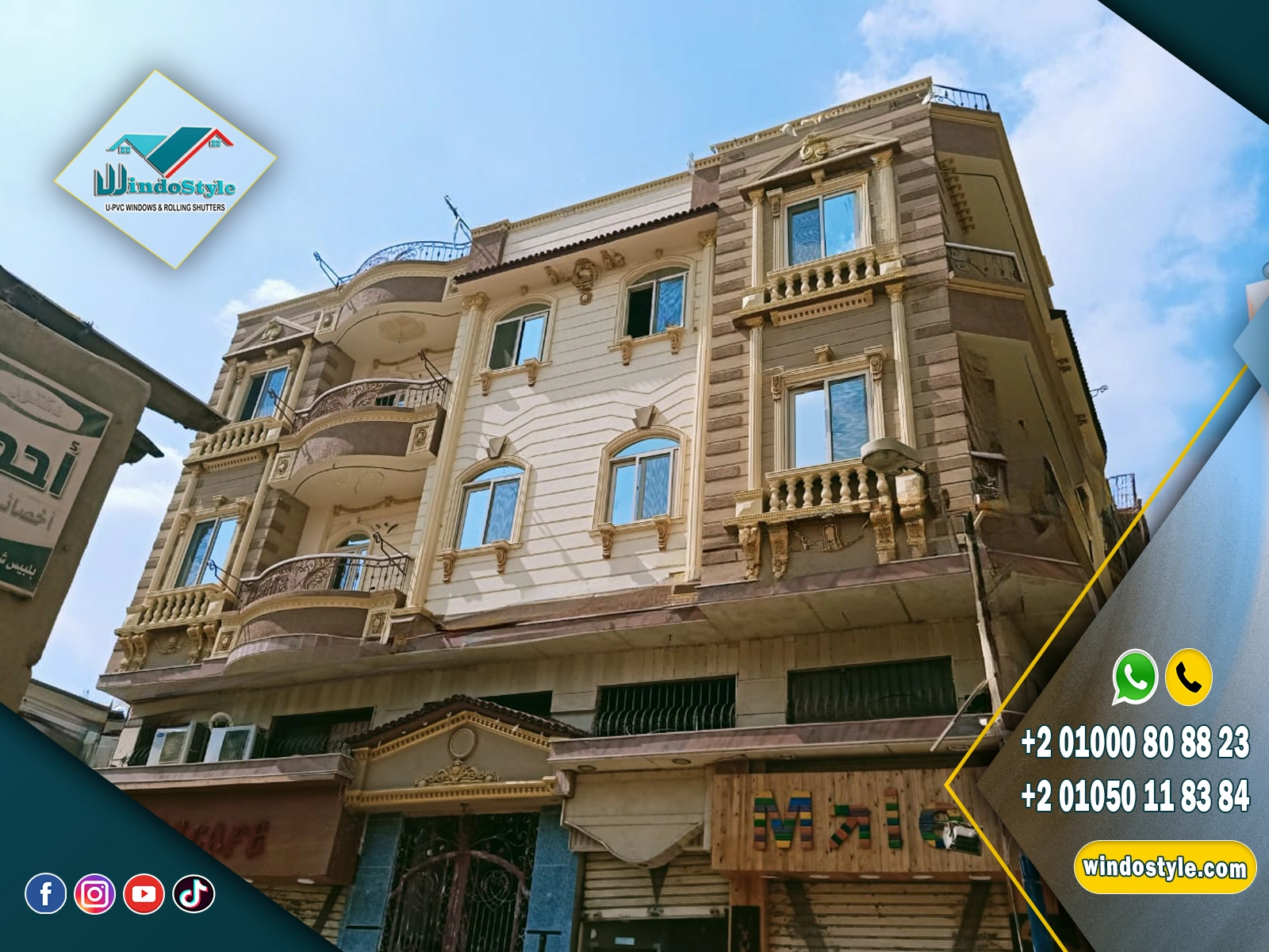 خدمة توريد وتركيب ابواب وشبابيك PVC بمقاسات وتصميمات مختلفة، مع شرح عملي للأنواع ومميزات العزل والمتانة، مدعّمة بصور مشاريع منفذة توضّح جودة الخامات ودقة التنفيذ 