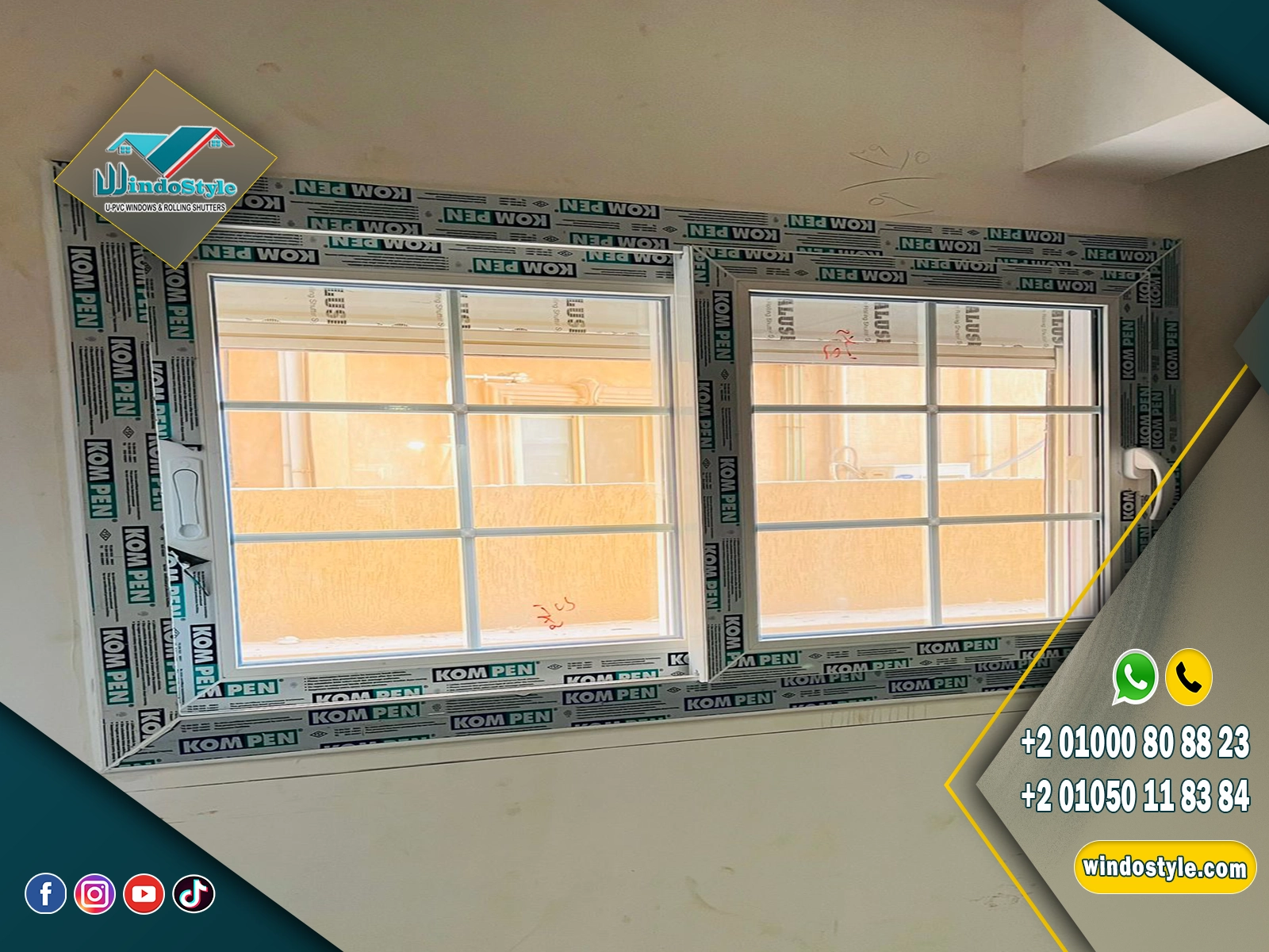 upvc (11) تُعد مادة upvc من المواد الأقل استهلاكًا للطاقة أثناء التصنيع مقارنة بالمواد التقليدية