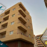 Modern house facade equipped with high-quality PVC windows