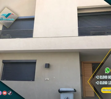 شيش حصيرة شاتر بتصميم عملي يوفر الأمان والعزل الحراري وتقليل الضوضاء، مع تحكم كامل في الإضاءة والتهوية، مناسب للمنازل والمباني التجارية 