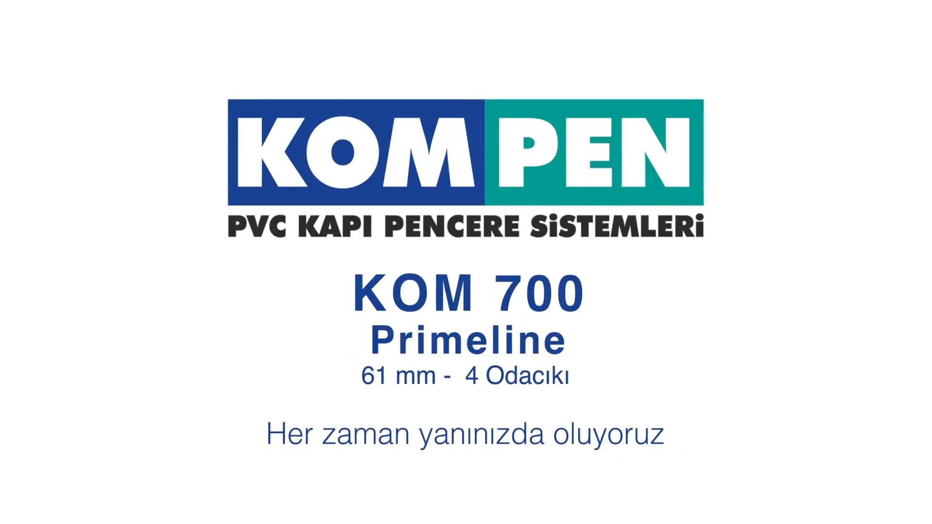 Kompen 800 ويندوستايل موزع معتمد لقطاعات UPVC واكسسواراته