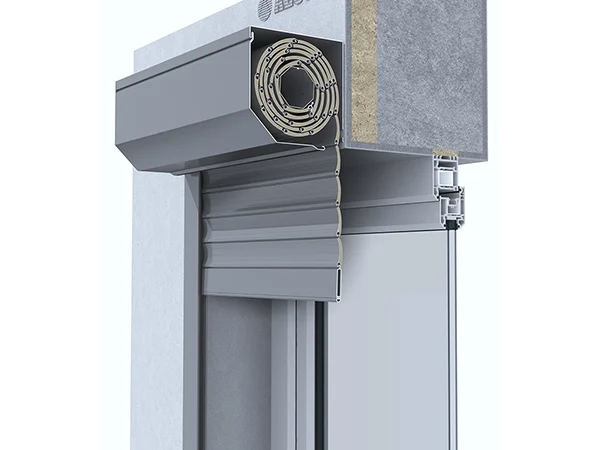 شيش حصيره فوم عادي من شرائح ألومنيوم بعرض 4 5 سم محقونة بالفوم مع ثقوب للتهوية، سُمك 8 9 مم ووزن 2 3 كجم/م²، خفيف وعملي