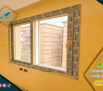 شبابيك PVC للشقق جودة أوروبية