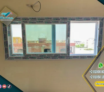 تصميم شباك uPVC متعدد الغرف لعزل الحرارة والضوضاء