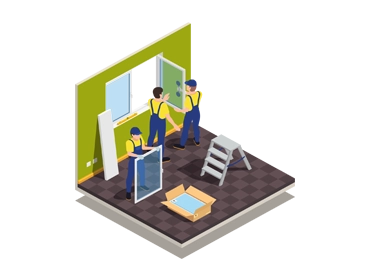 مراحل صناعة شبابيك uPVC