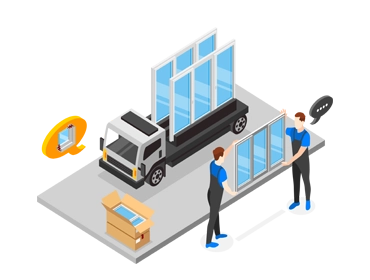 مراحل صناعة شبابيك uPVC