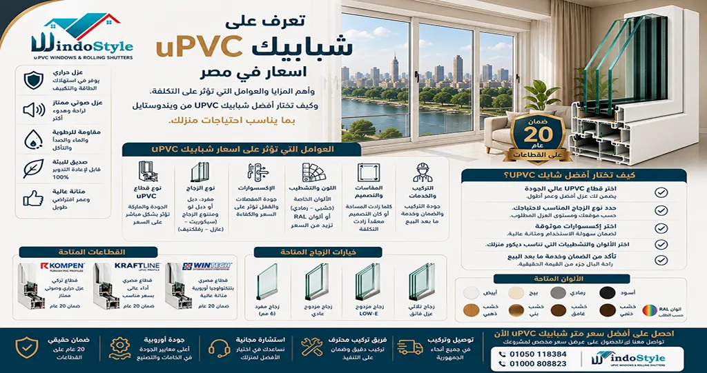 UPVC windows: prices and best features from WindoStyle