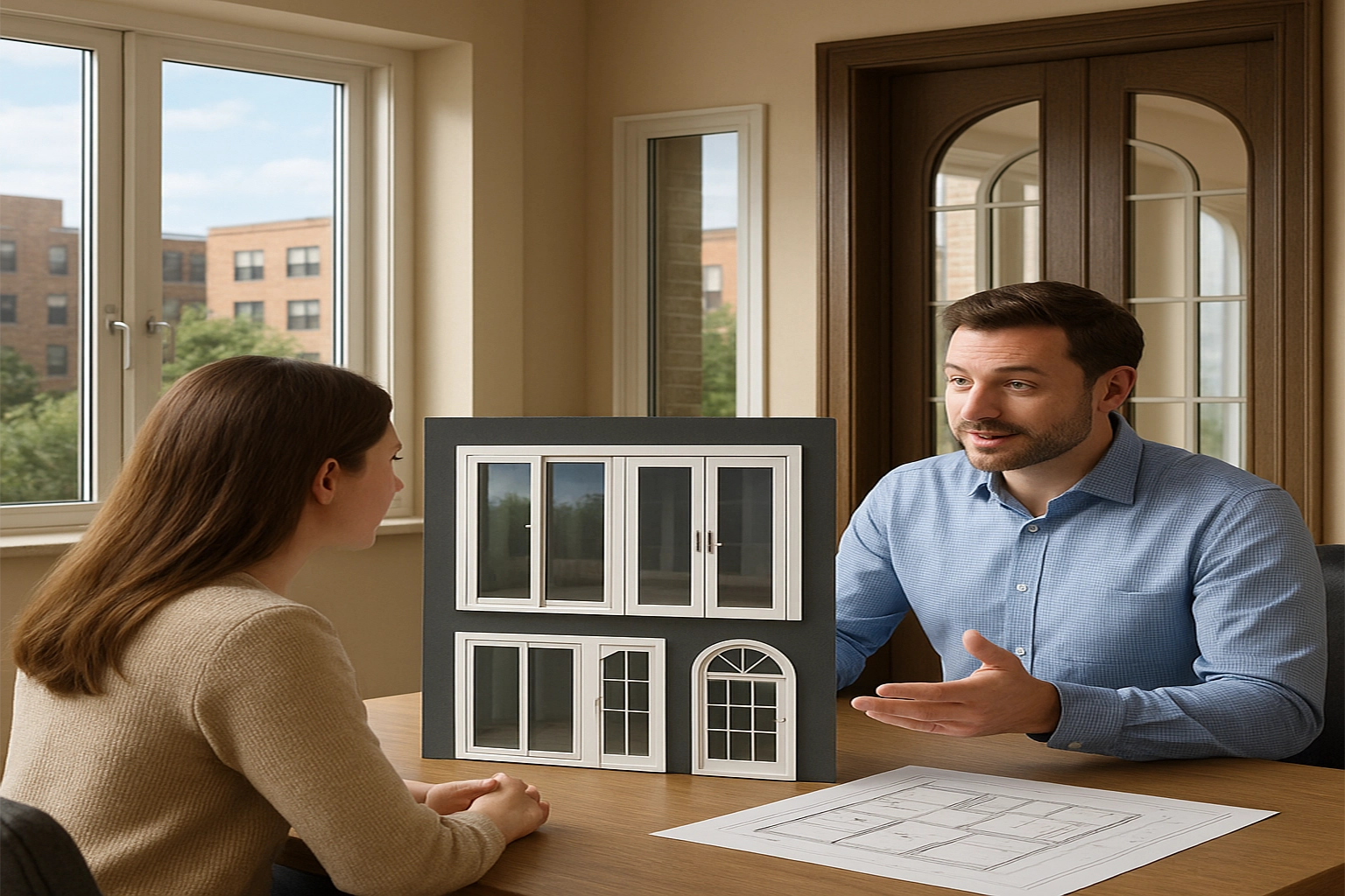 مع اختيارك لشبابيك وأبواب uPVC من WindoStyle، إنت مش بس بتغيّر شبابيك… إنت بتمتلك ديكور كامل بلمسة راقية. منتجات ويندوستايل ليها طابع فني وأناقة واضحة بتضيف جمال وقيمة لأي بيت، وتديك إحساس إن المكان معمول مخصوص علشانك.